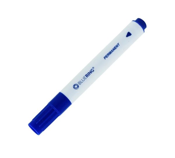 Permanentni marker, 3 mm okrugli vrh, Bluering® plavi