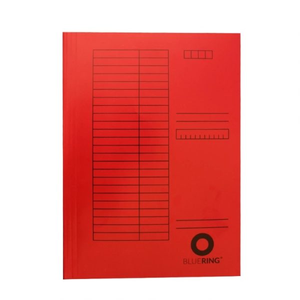 Fascikl A4 kartonski crveni Bluering®