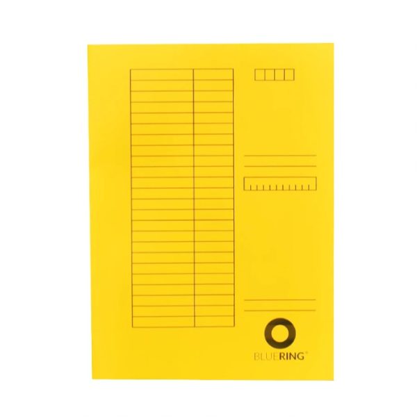 Fascikl A4 kartonski žuti Bluering®
