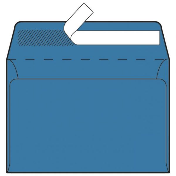 Kuverta B6-5 strip BP 125x176mm 100/1