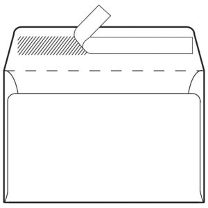 Kuverta B5 BP strip 176x250mm 100/1
