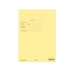 Obrazac B-150 omot spisa 10/1