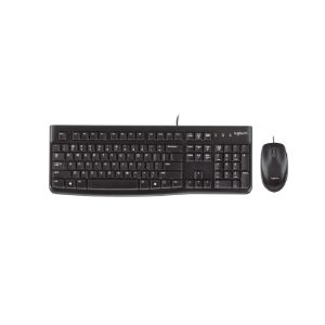 Logitech Keyboard Mouse MK120 Black