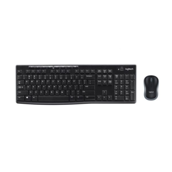 Logitech Keyboard Mouse MK270 Black