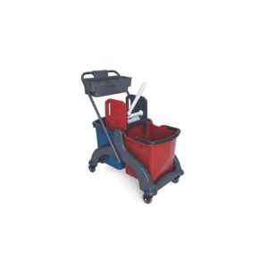 HIGI-1001 Kolica za čišćenje 2 x 25 L Planet plavo/crvena