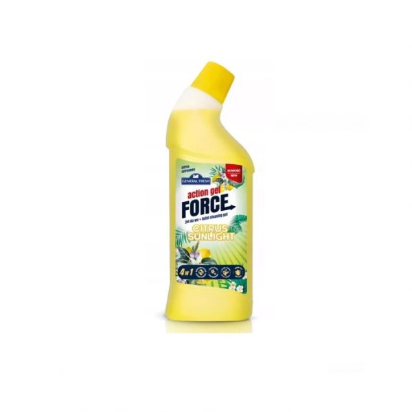 WC gel za čišćenje Action Gel Force Citrus 1 L