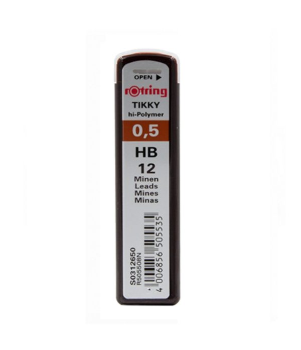 Mine 0,5mm HB polymer Rotring Tikky 12/1